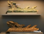 Trưng bày hiện vật quý phát hiện tại Hoàng Thành Thăng Long