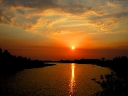 Sông Bồ hoàng hôn