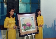Trình làng bộ tem bưu chính kỷ niệm 50 năm thành lập ASEAN