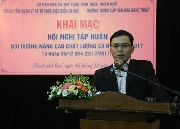 Tập huấn nâng cao chất lượng biểu diễn cho các diễn viên, nhạc công ca Huế trên địa bàn tỉnh.