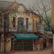60 họa sĩ triển lãm tranh 'Gieo tổ ấm' trực tuyến