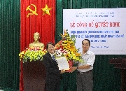 Lễ công bố quyết định công nhận kết quả bầu chức danh Chủ tịch Liên hiệp các Hội VHNT nhiệm kỳ 2015 - 2020