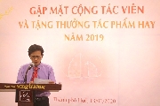 Tạp chí Sông Hương gặp mặt cộng tác viên và trao tặng thưởng tác phẩm hay năm 2019