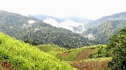 Bình minh phía núi