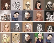 ‘Nhà báo vẽ nhà báo’