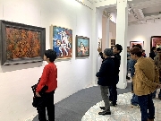 Khai mạc triển lãm phòng tranh “Quý Mão - mèo không nằm”