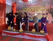 Khởi công công trình bảo tồn, tu bổ di tích Ưng Bình tại Châu Hương Viên
