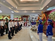 Lễ dâng hoa và khai mạc triển lãm “Nhật ký trong tù - Bảo vật Quốc gia”