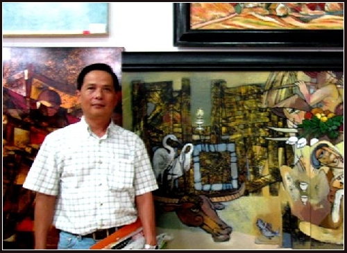Tác phẩm của họa sĩ Nguyễn Thiện Đức