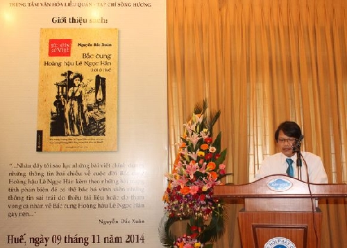 Tạp chí Sông Hương giới thiệu đến bạn đọc cuốn sách “Bắc cung Hoàng hậu Lê Ngọc Hân thời ở Huế” 