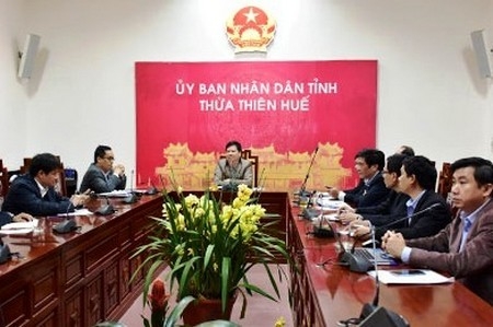 Làm việc với nhà đầu tư Hàn quốc về cung cấp dịch vụ chiếu phim giải trí bằng công nghệ cao tại khu di sản Huế