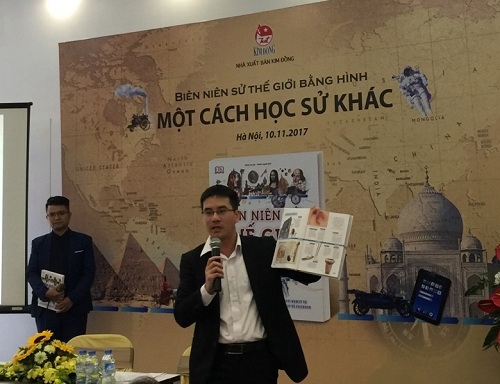 Giao lưu, trải nghiệm đọc sách "Biên niên sử thế giới bằng hình"