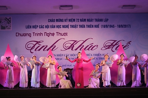 "Tình khúc Huế" - Dấu ấn 72 năm thành lập Liên hiệp các Hội VHNT TT.Huế