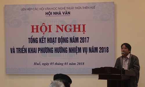 Hội Nhà văn TT.Huế tổng kết một năm với nhiều hoạt động sôi nổi