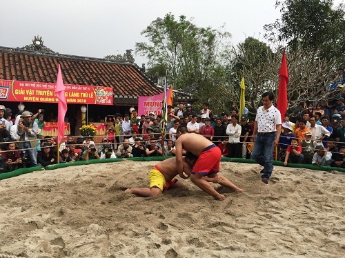 Lễ hội Vật truyền thống Làng Thủ Lễ dịp xuân Mậu Tuất - 2018