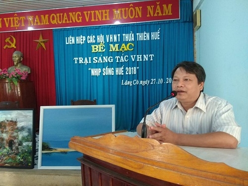Bế mạc trại sáng tác VHNT "Nhịp sống Huế" 2018