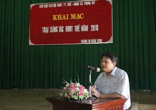 14 văn nghệ sĩ tham gia trại sáng tác VHNT trẻ năm 2018