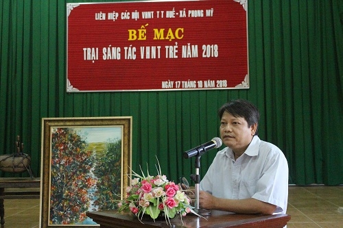 Bế mạc trại sáng tác VHNT trẻ năm 2018