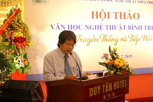 Hội thảo VHNT Bình Trị Thiên - Truyền thống và Tiếp nối