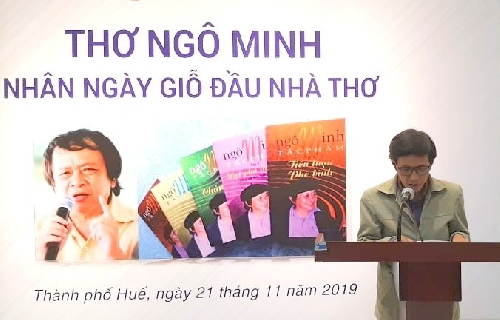 Tọa đàm thơ Ngô Minh - Nhân ngày giỗ đầu nhà thơ