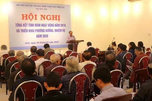 Hội nghị tổng kết tình hình hoạt động năm 2019 của Hội Nhà văn Thừa Thiên Huế