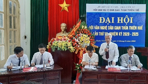 Hội Văn nghệ Dân gian TT.Huế tổ chức đại hội khóa VII, nhiệm kỳ 2020 - 2025