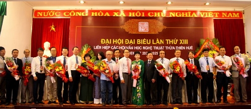Đại hội đại biểu Liên hiệp các hội Văn học Nghệ thuật Thừa Thiên Huế lần thứ XIII, nhiệm kỳ 2020-2025: "Đoàn kết, đổi mới, dân chủ, sáng tạo"