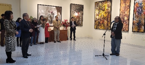Họa sĩ Đặng Mậu Tựu với triển lãm "Mộng mị một mình"