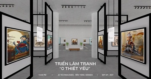 Triển lãm thực tế ảo thu hút người trẻ yêu văn hóa Việt