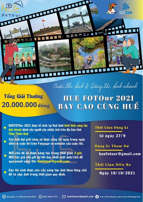 Cuộc thi nhiếp ảnh “HUEFOTOur 2021”