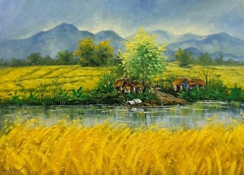 50 tác phẩm hội họa thể hiện "Cuộc sống quanh ta"