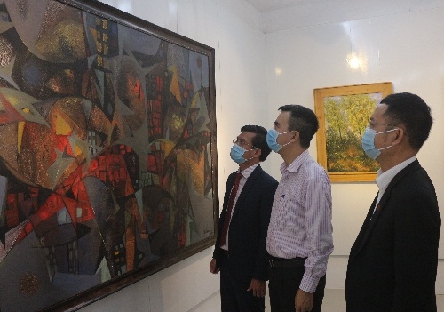 Triển lãm mỹ thuật "Chào mừng ngày Nhà giáo Việt Nam 20-11"