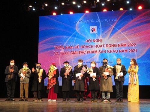 Trao tặng 31 giải thưởng cho các nghệ sỹ, tác phẩm sân khấu xuất sắc năm 2021