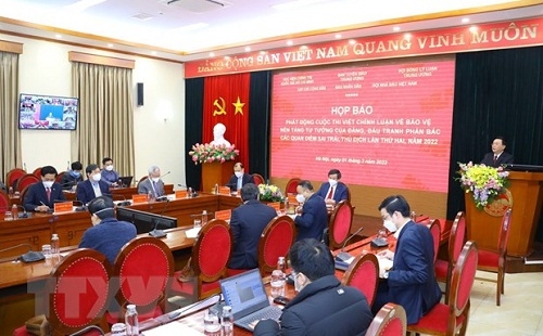 Phát động Cuộc thi viết về bảo vệ nền tảng tư tưởng của Đảng