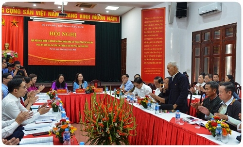 Phát huy vai trò nghệ nhân trong bảo tồn, phát huy giá trị văn hóa dân tộc