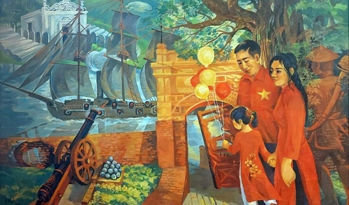 Sắc màu tháng Tư
