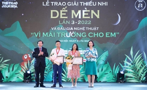Khởi động Giải thưởng Thiếu nhi Dế Mèn lần 4 năm 2023