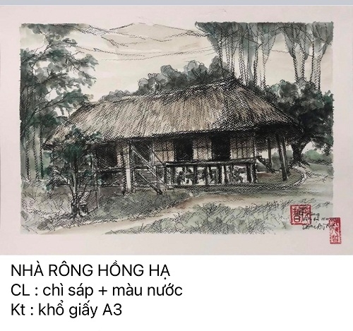 Chùm tranh họa sĩ Đặng Mậu Triết