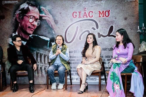 Đêm nhạc "Giấc mơ Trịnh" kỷ niệm 22 năm Trịnh Công Sơn rời cõi tạm