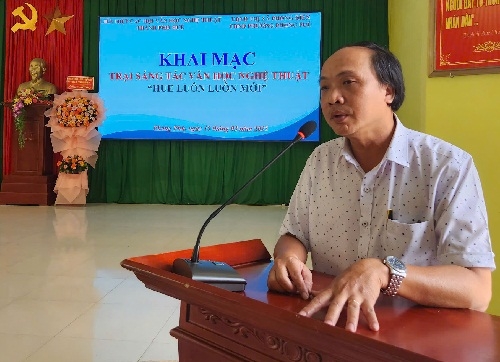 Khai mạc trại sáng tác VHNT "Huế luôn luôn mới"