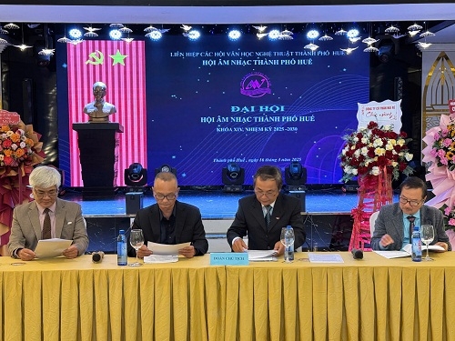 Đại hội Hội Âm nhạc thành phố Huế nhiệm kỳ 2025-2030