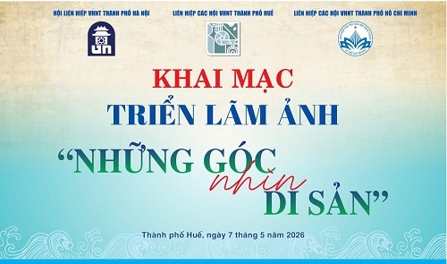 Khai mạc Triễn lãm ảnh nghệ thuật 3 thành phố Hà Nội - Huế - Hồ Chí Minh với chủ đề "Những góc nhìn di sản"